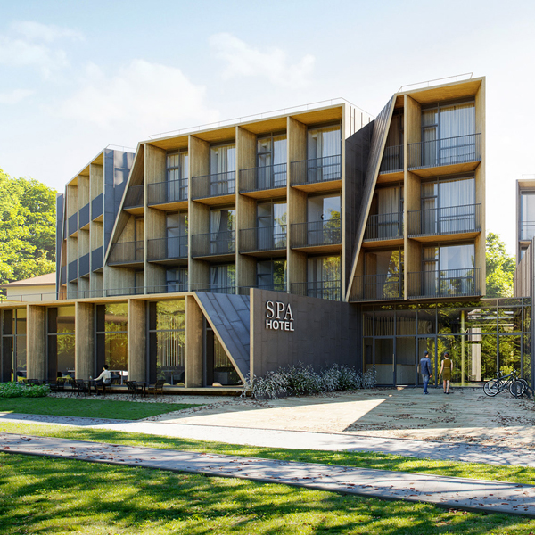 Mana Sleep & SPA, Druskininkai — otel binası